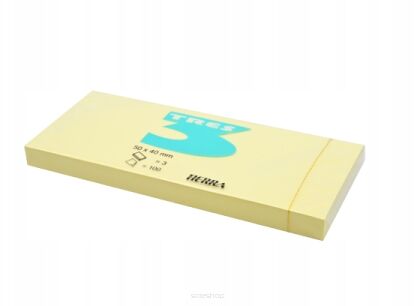 Kostki, kartki samoprzylepne