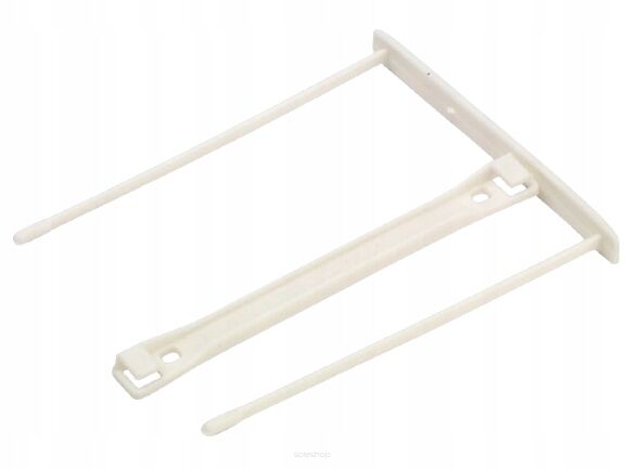 Klips archiwizacyjny biały Tres 100 sztuk