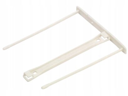 Klips archiwizacyjny biały Tres 100 sztuk