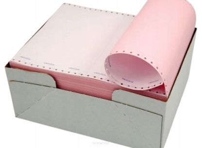 Papier komputerowy SKŁADANKA 240x12 (1+2) 600 składek